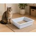 【King Mew】Open Cat Litter Box – Spacious, Durable & Easy to Clean for Everyday Comfort