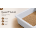 【King Mew】Open Cat Litter Box – Spacious, Durable & Easy to Clean for Everyday Comfort