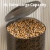 【King Mew】 Pet Automatic Feeder Smartphone-Controlled Via WiFi & Bluetooth Timed Feeding Portioning Stainless Steel for Cats