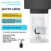 【King Mew】 Smart Wireless Automatic Stainless Steel Portable Pet Water Dispenser for Cats & Dogs with Detachable Design 【King Mew】 Smart Wireless Automatic Stainless Steel Portable Pet Water Dispenser for Cats & Dogs with Detachable Design