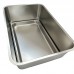 【King Mew】 Double-Layer Stainless Steel Cat Litter Tray - Sifting and Filtering Box for Cleaner and Hygienic Pet Care