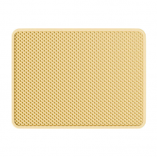 【King Mew】 China-made Waterproof PVC Cat Litter Box Liner Anti-Sand-Carrying Filter Mat Splash-Proof Dirt-Resistant Pet Pad Mat