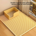 【King Mew】 China-made Waterproof PVC Cat Litter Box Liner Anti-Sand-Carrying Filter Mat Splash-Proof Dirt-Resistant Pet Pad Mat