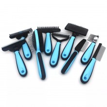 【King Mew】 Pet Grooming Can Free Combination Dog Brush Cat Comb Deshedding Brush Dematting Brush