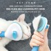 【King Mew】 Eco-friendly ABS & Stainless Steel Pet Comb Brush 20*10.5 cm Comfortable Durable with One-click Hair Removal for Dogs and Cats 【King Mew】 Eco-friendly ABS & Stainless Steel Pet Comb Brush 20*10.5 cm Comfortable Durable with One-click Hair Removal for Dogs and Cats