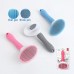 【King Mew】 Eco-friendly ABS & Stainless Steel Pet Comb Brush 20*10.5 cm Comfortable Durable with One-click Hair Removal for Dogs and Cats 【King Mew】 Eco-friendly ABS & Stainless Steel Pet Comb Brush 20*10.5 cm Comfortable Durable with One-click Hair Removal for Dogs and Cats